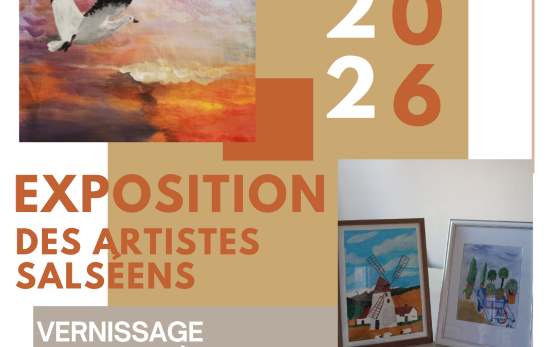 🎨 Exposition des artistes salséens 2026 🎨