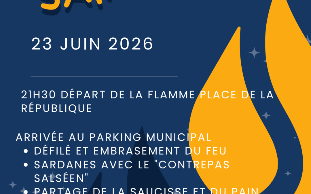🔥✨ FEUX DE LA SAINT-JEAN 2026 À SALSES-LE-CHÂTEAU ✨🔥