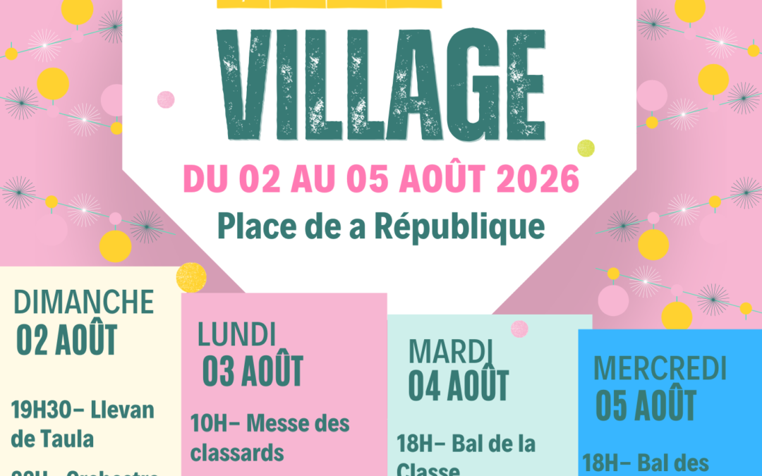 🎉 Les Fêtes de Village arrivent à Salses-le-Château ! 🎉